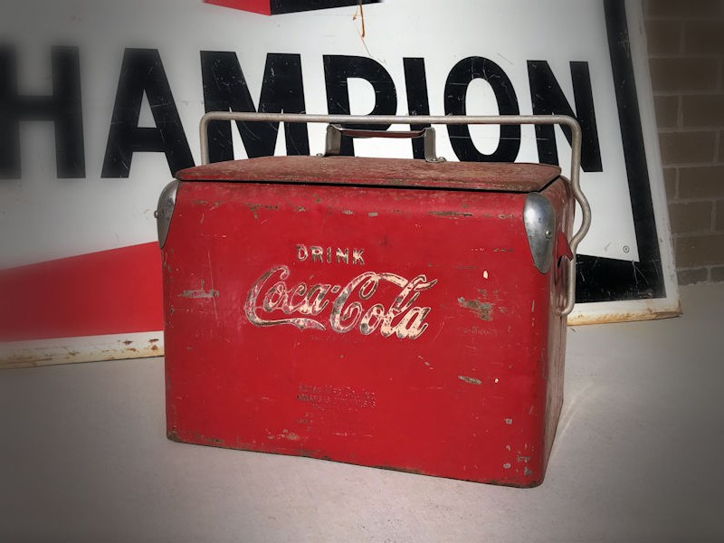 Original junior style Coca Cola cooler