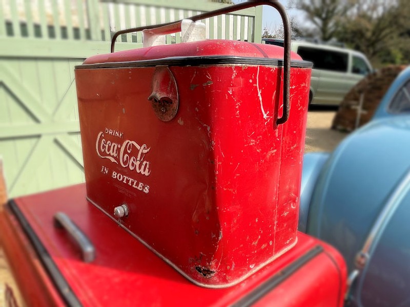 Original slimline Coca Cola cooler