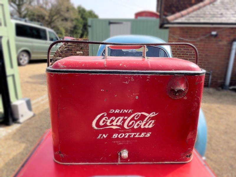 Original slimline Coca Cola cooler