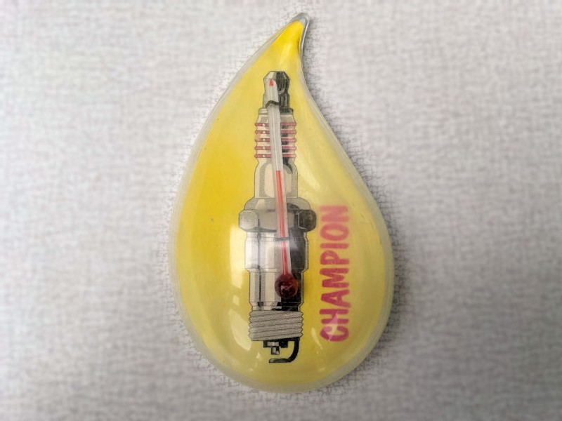 Original Champion oil drip thermometer