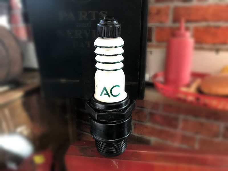 Original plastic AC spark plug battery water filler