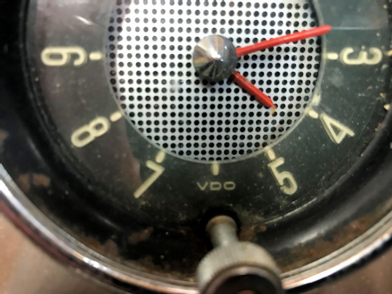 Original used VW Oval Beetle VDO and Kohler dash clocks