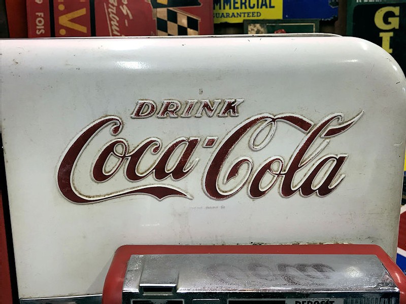 All original 1958 Vendo 56 Coca Cola Vending Machine