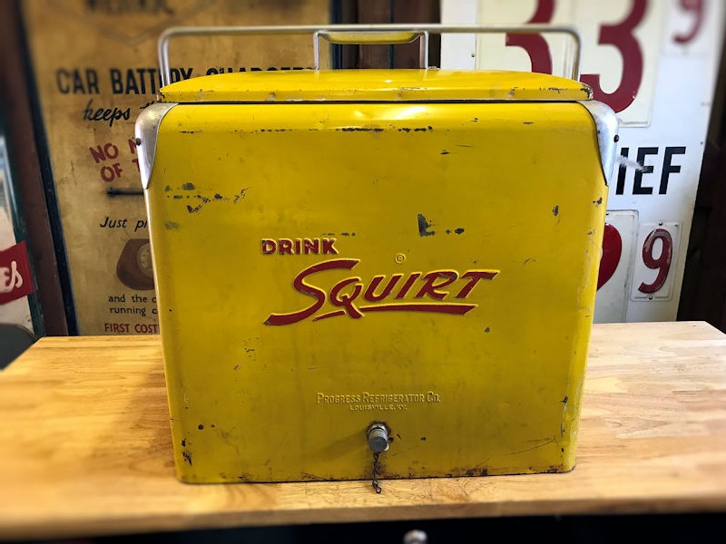 Rare complete Squirt cooler