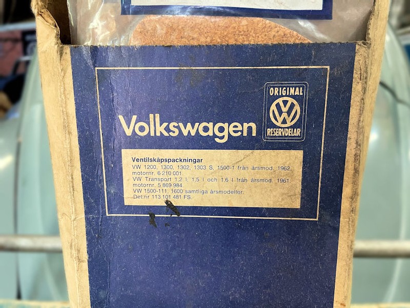 Original NOS new old stock VW Volkswagen dealer store counter top display