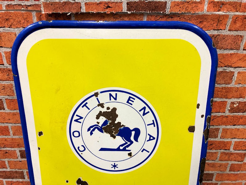 Original German Continental Reifen enamel sign