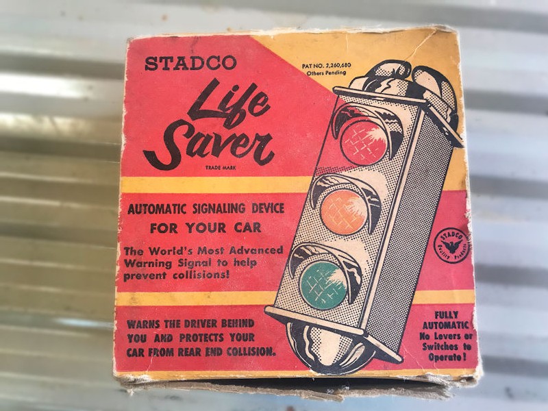 Original NOS Stadco Life Saver automatic signalling device