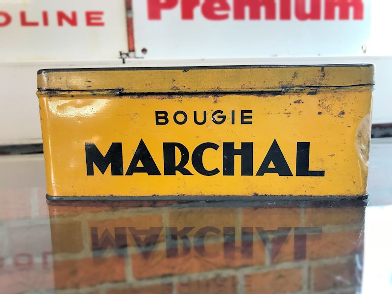 Original Marchal Bougie spark plug tin