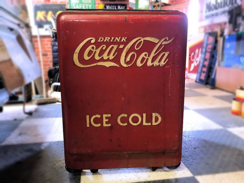 Original Westinghouse standard Coca Cola ice chest