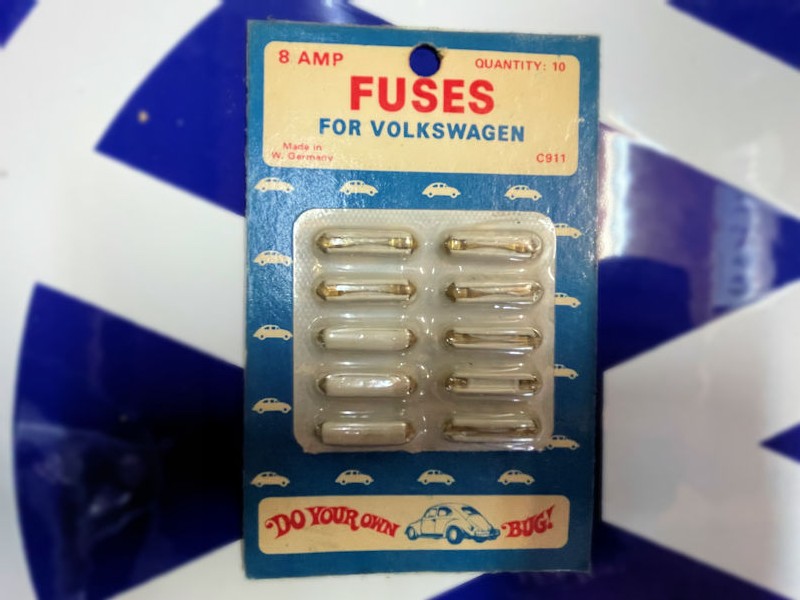 Original NOS VW Beetle fuse packs