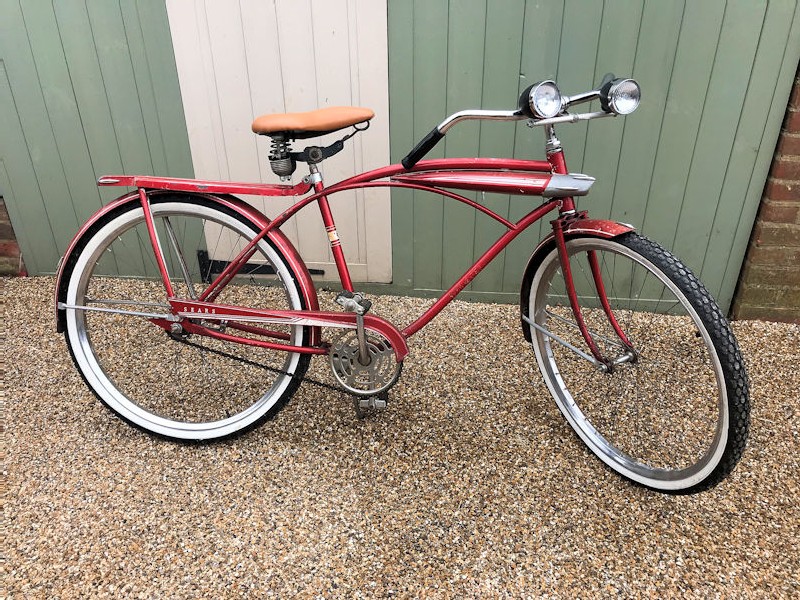 - 1960s Sears beach cruiser mens bicycle - The Old ...