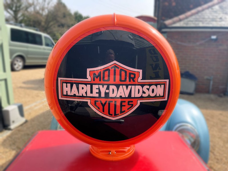 New Harley Davidson globe
