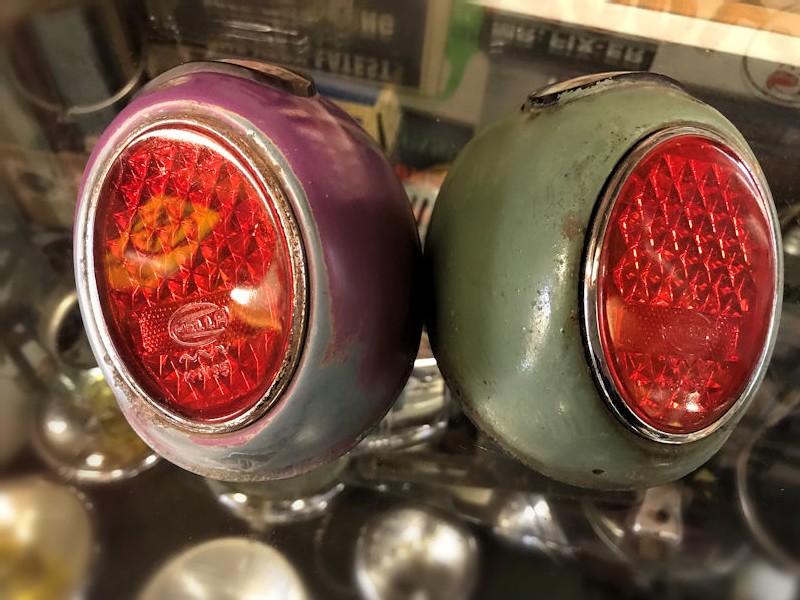 1952 - 1955 original VW Beetle heart tail lights