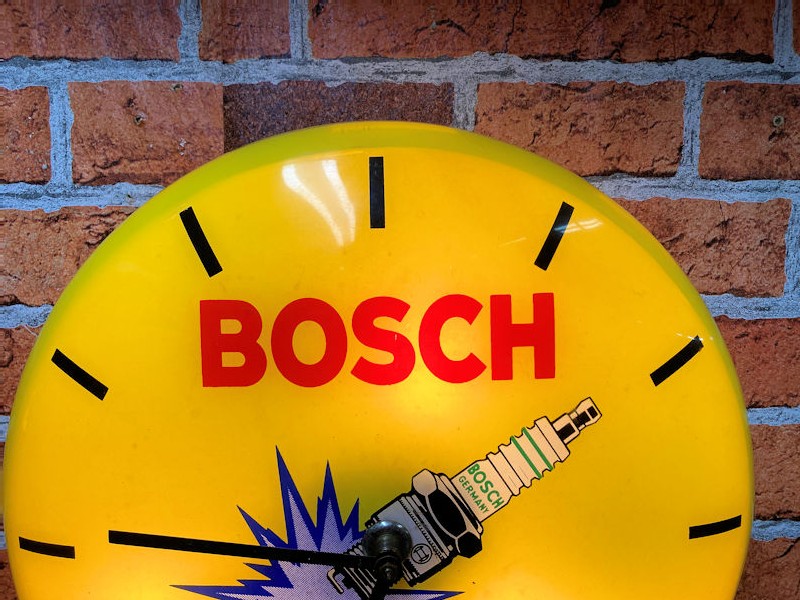 Original Bosch light up clock