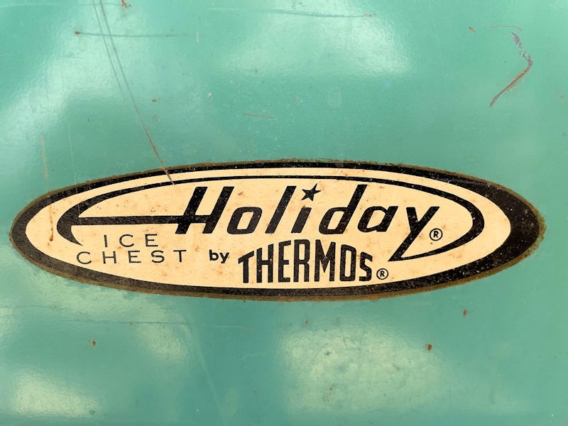 Vintage Holiday by Thermos cooler