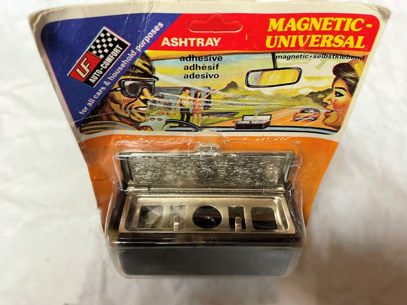 Original NOS accessory ashtrays for vintage car or truck