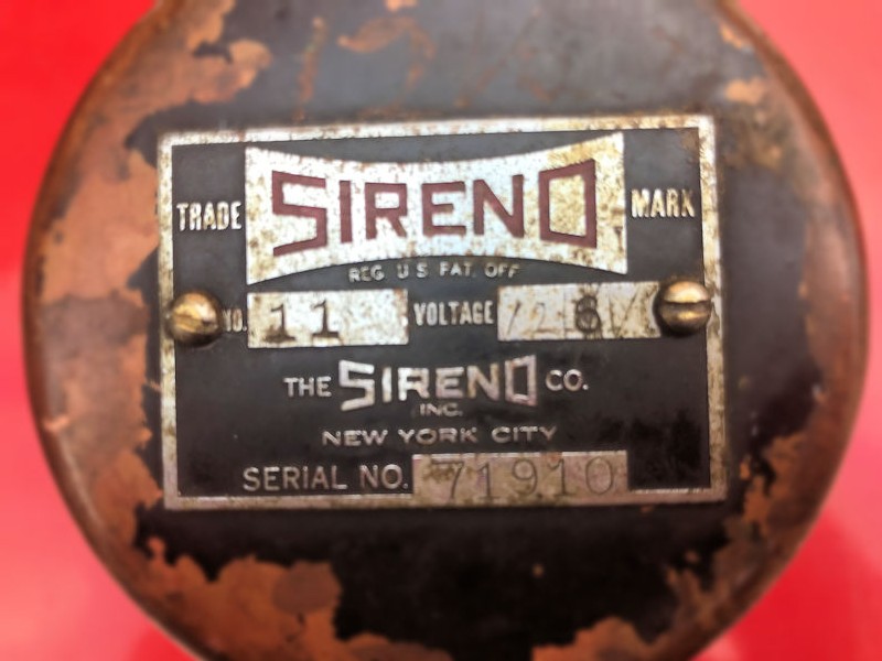 Original Sireno siren