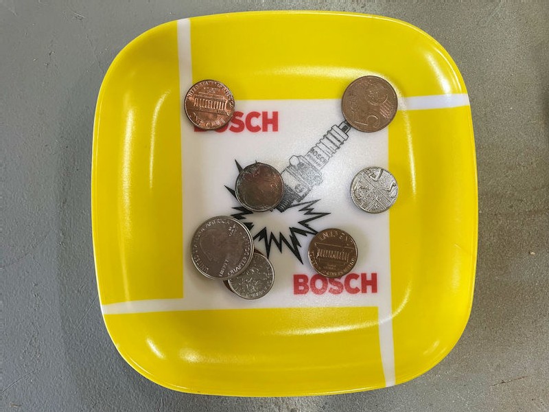 Original Bosch store change tray plate