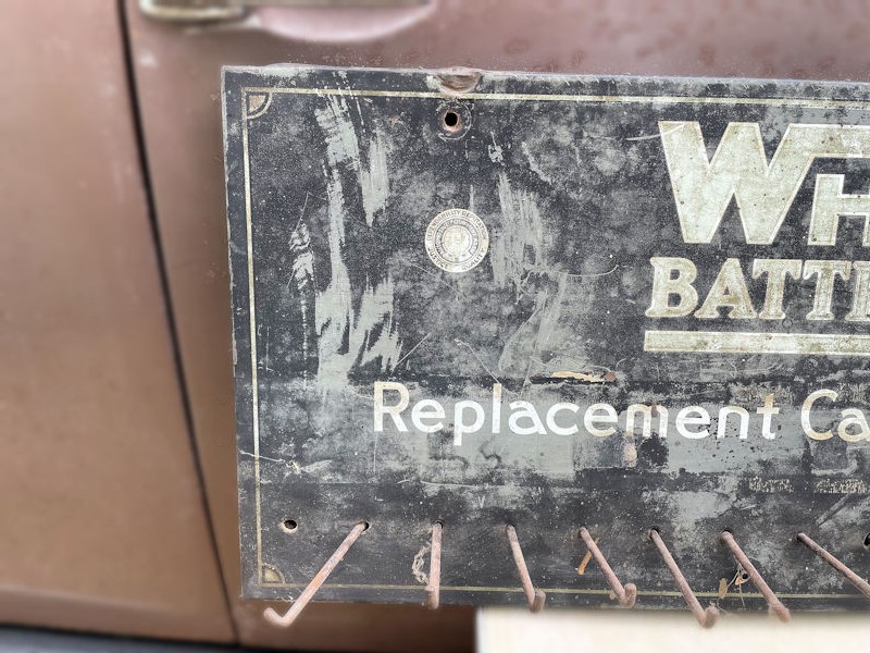 Early original Whitaker battery supply display