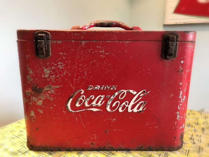 Original airline Coca Cola cooler