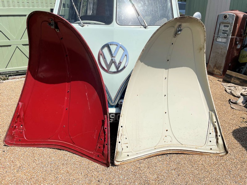 Original 1960s VW Beetle bonnets