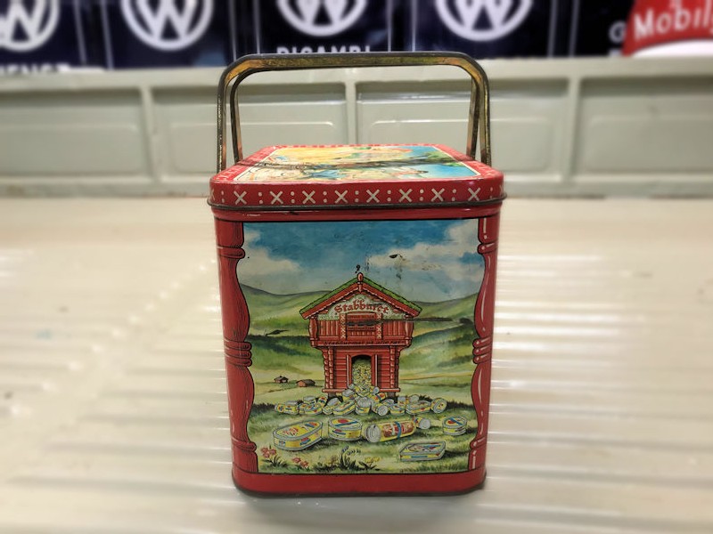 Vintage Volkswagen picnic tin