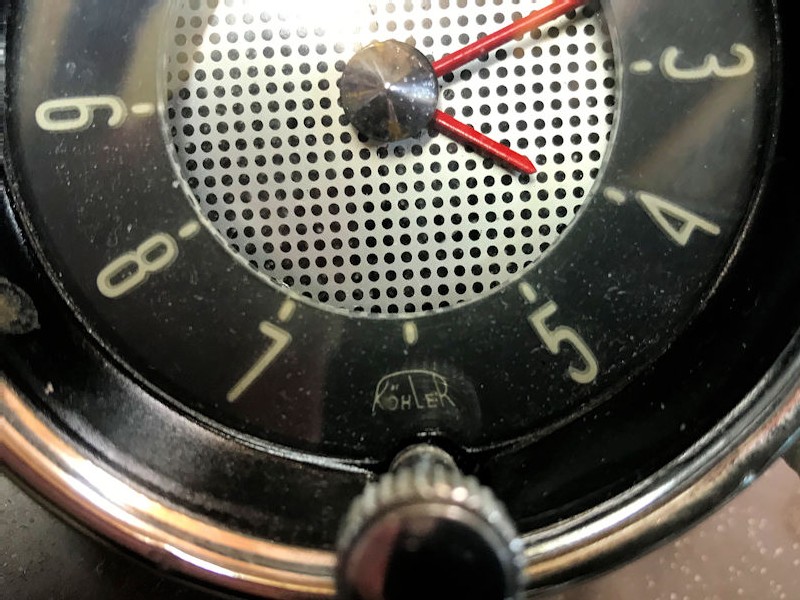 Original used VW Oval Beetle VDO and Kohler dash clocks