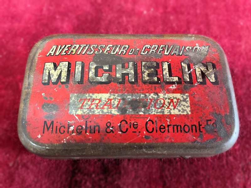 Original Michelin code Tradition tin