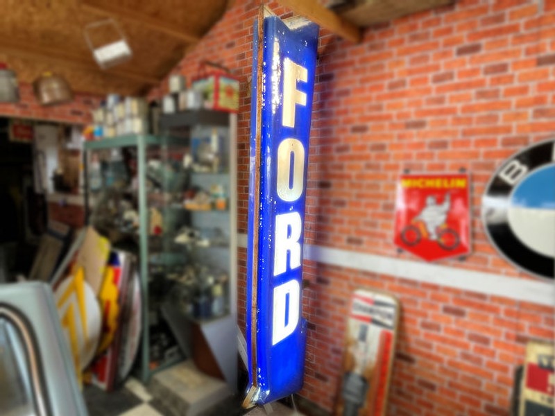 Original Ford dealership arrow sign