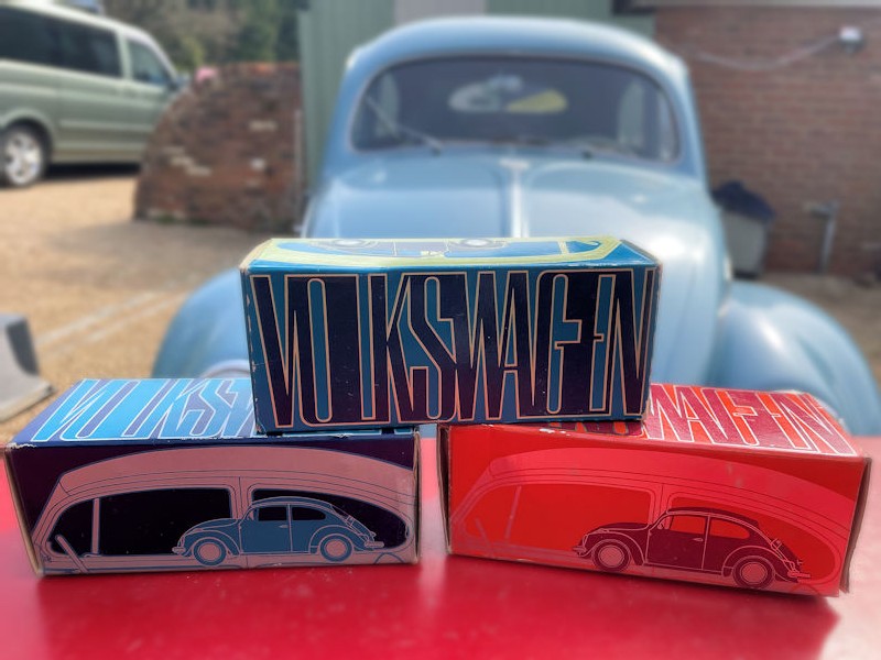 Avon VW Volkwagen Beetle themed cologne aftershave