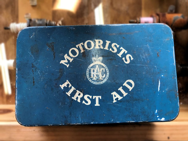 Original RAC motorists first aid kit