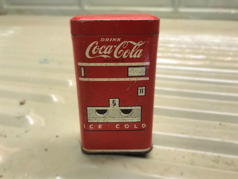 Original Coca Cola money tin