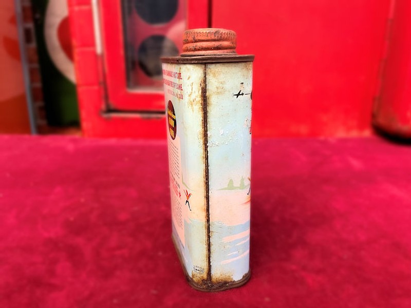 Original Cox Thimble Drome Glow Fuel tin