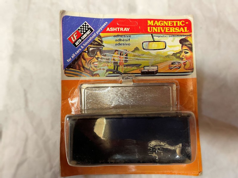 Original NOS accessory ashtrays for vintage car or truck