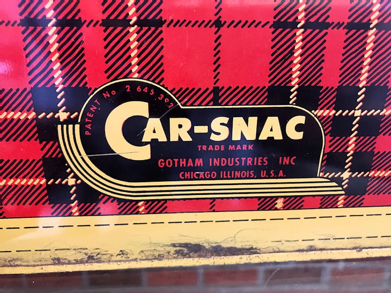 Vintage Car Snac picnic set