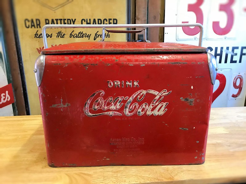 Original vintage Junior Coca Cola cooler