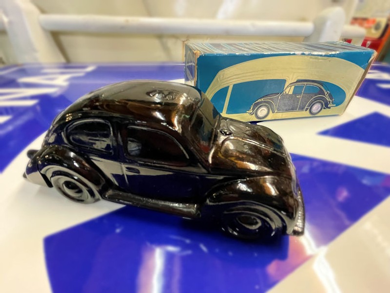 Vintage Avon VW Beetle shaped aftershave