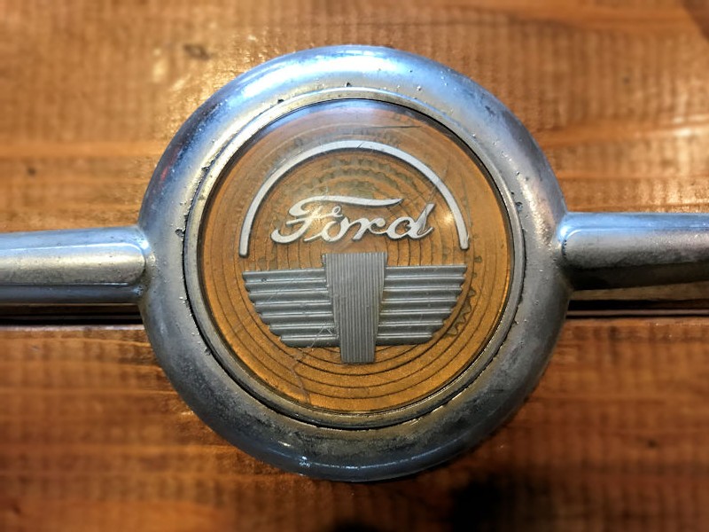 1940s Ford steering wheel horn rings