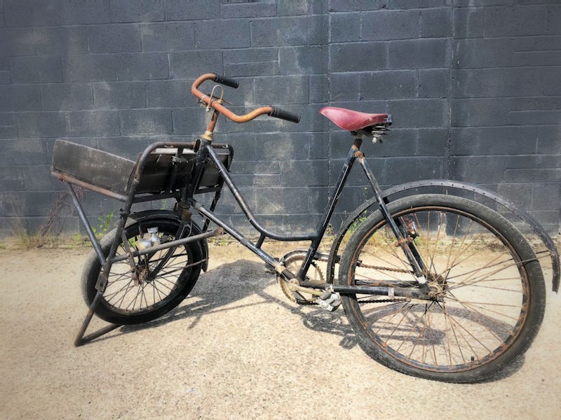 Original 1930s tradesman bicycle