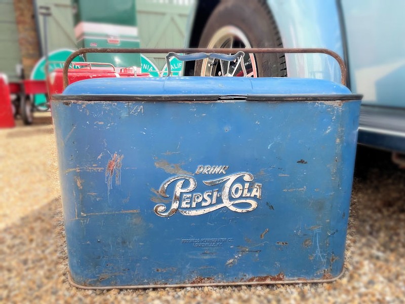 Original Pepsi and Coca Cola coolers