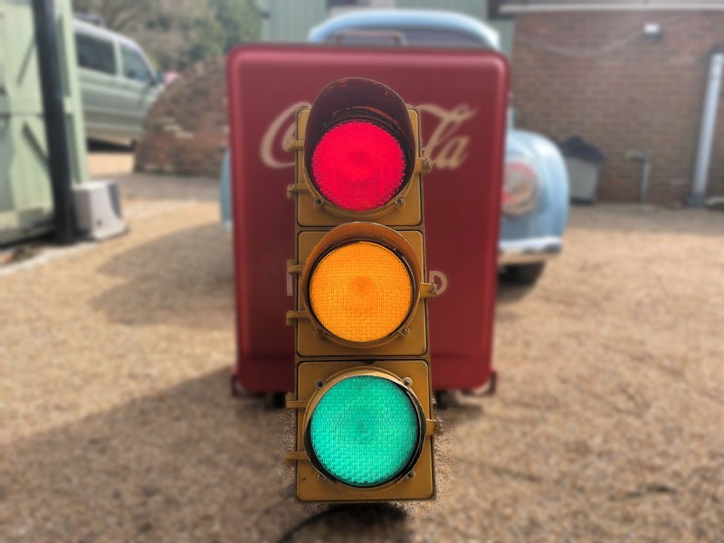 Original American traffic light system