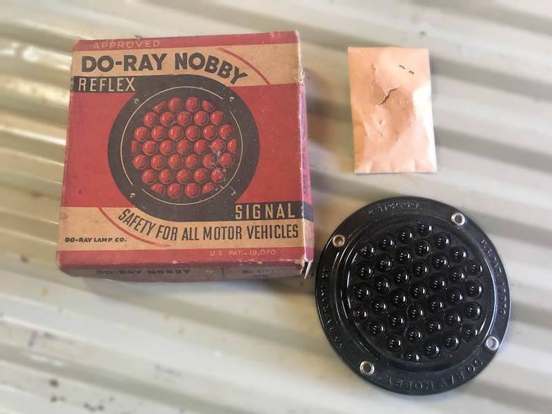 Original NOS vintage Do Ray Nobby Reflex signal