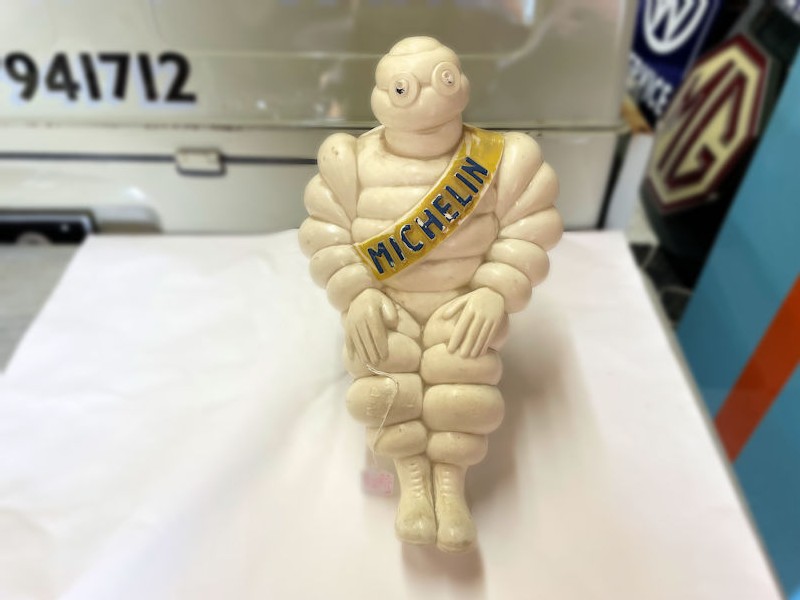 Rare Michelin man Bibendum service truck figure