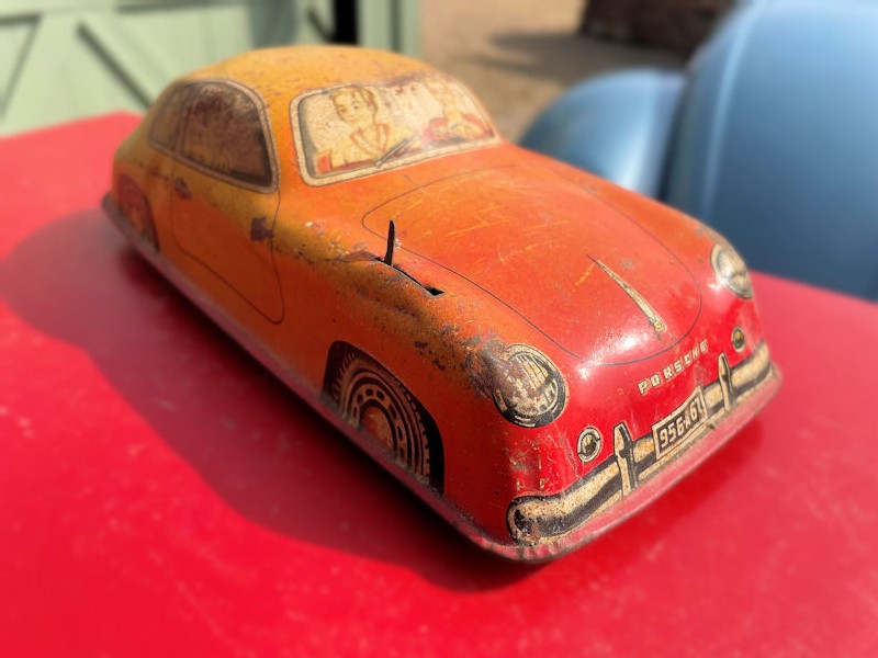Early Porsche 356 Joustra childs toy