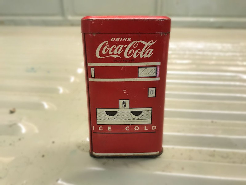 Original Coca Cola money tin