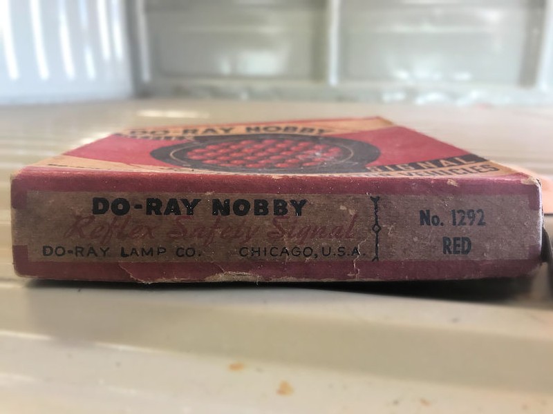 Original NOS vintage Do Ray Nobby Reflex signal