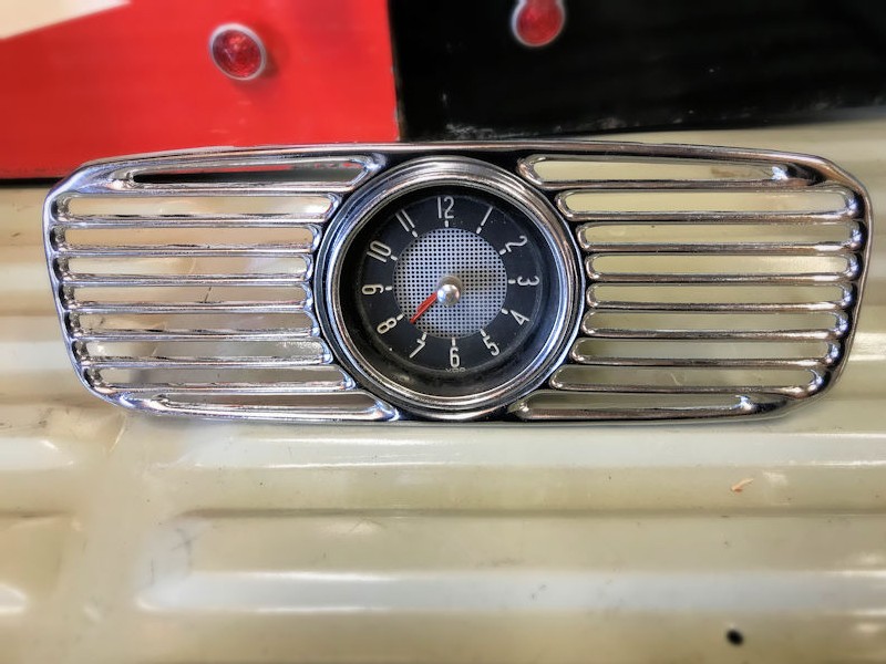 Original VW Oval dash clock and grill