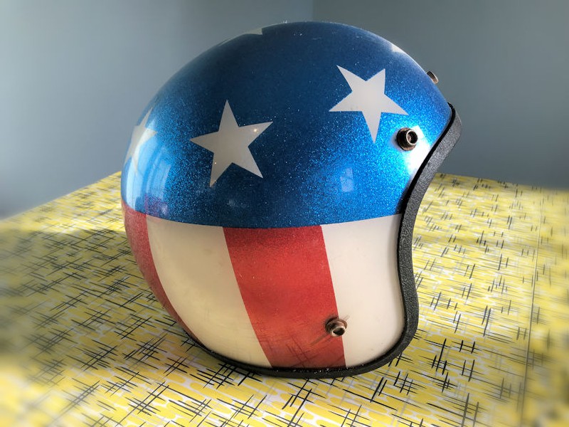 1968 Easy Rider crash helmet