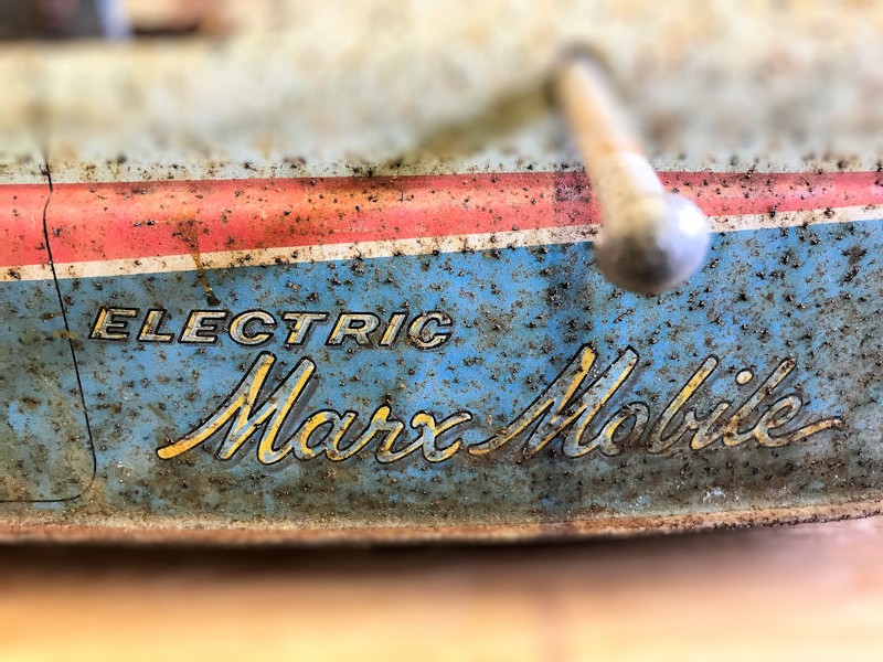 Original Electric Marx Mobile sit on pedal car