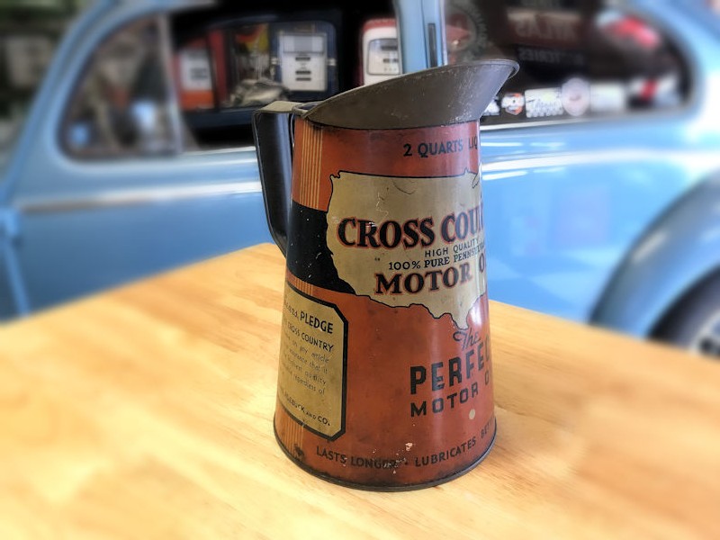 Sears cross country motor oil pourer